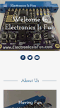 Mobile Screenshot of electronicsisfun.com